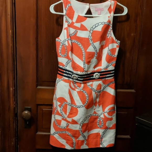 Lilly Pulitzer nautical shift dress - Picture 1 of 2